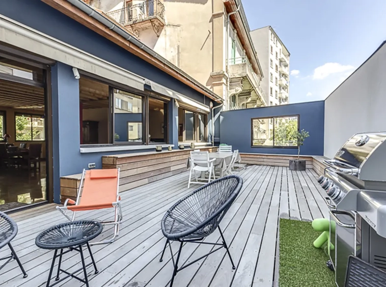 Annecy centre maison terrasse