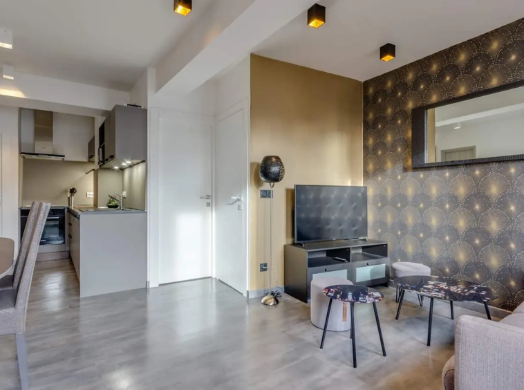 Achat immobilier appartement Annecy-le-vieux coin salon télé