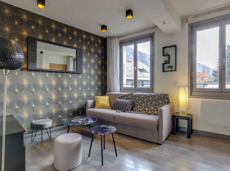 Achat immobilier appartement Annecy-le-vieux coin salon