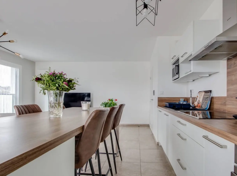 Achat immobilier appartement t3 avec terrasse rénovée Annecy-le-vieux cuisine