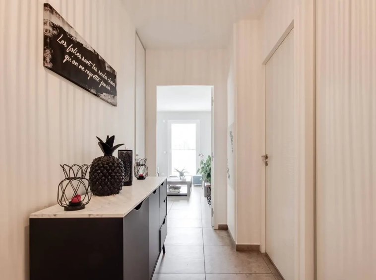 Achat immobilier appartement t3 avec terrasse rénovée Annecy-le-vieux couloir