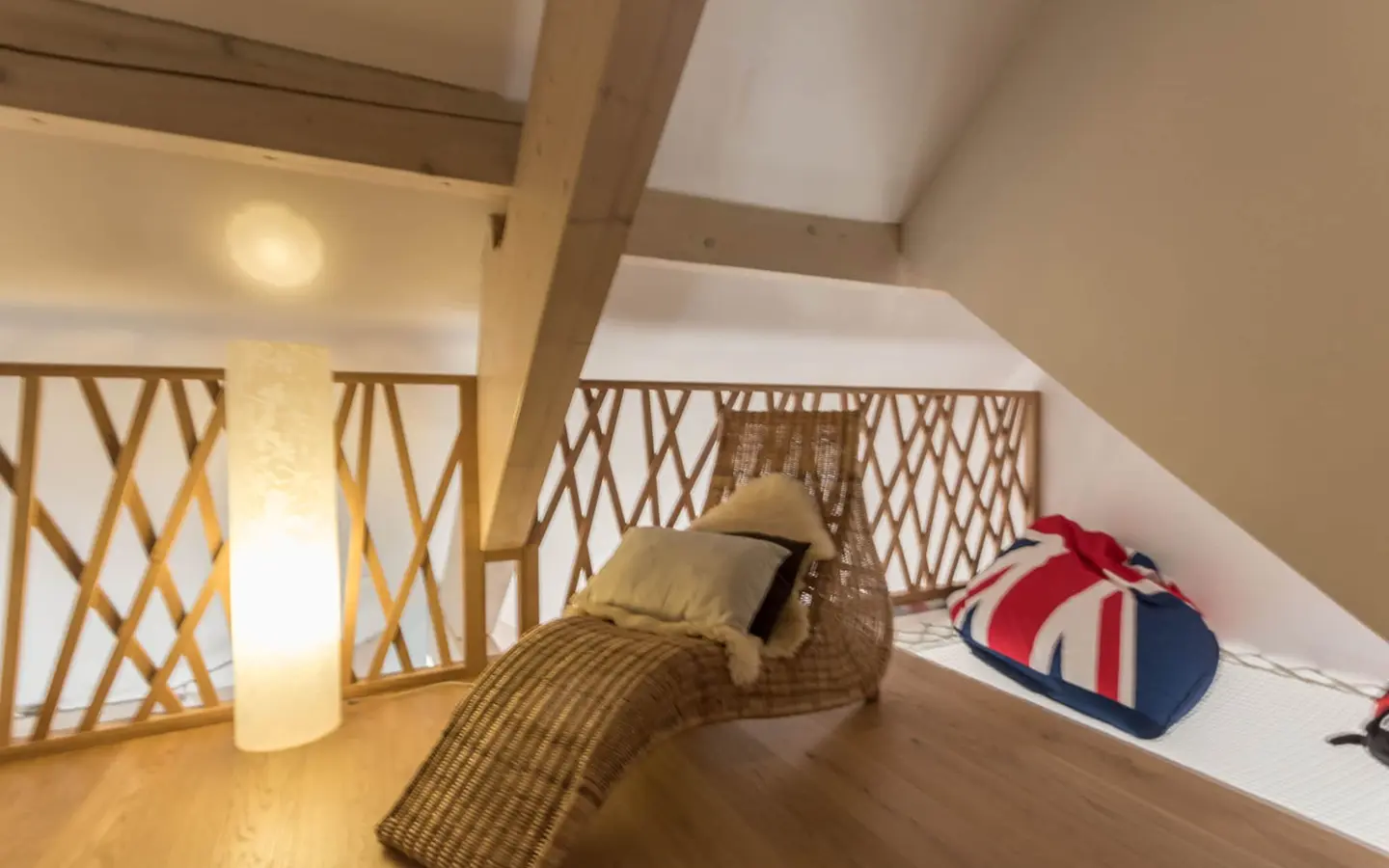 Annecy le vieux appartement vue dégagée mezzanine