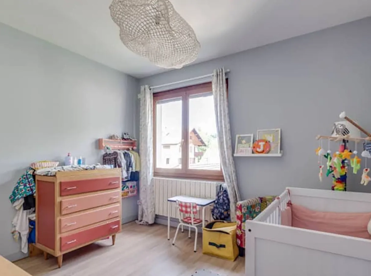 Annecy le vieux appartement vue montagnes chambre enfant