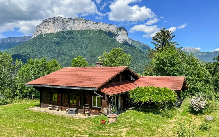 Achat immobilier chalet vue sur les montagnes Alex