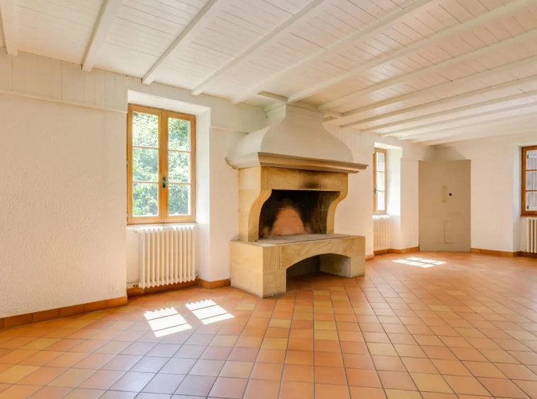 Annecy centre ville maison avec jardin cheminée
