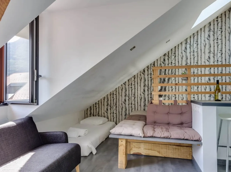 Achat immobilier appartement Annecy-le-vieux coin salon