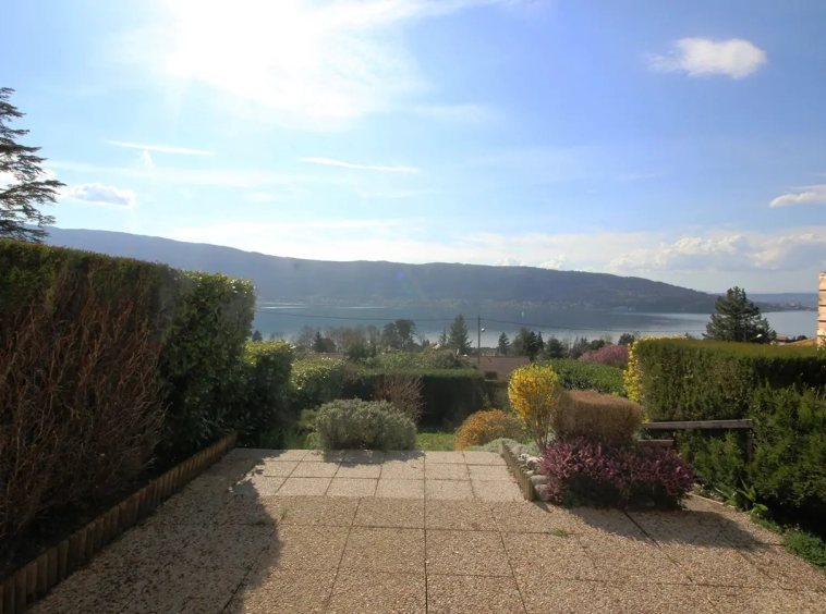 Annecy appartement vue lac grande terrasse