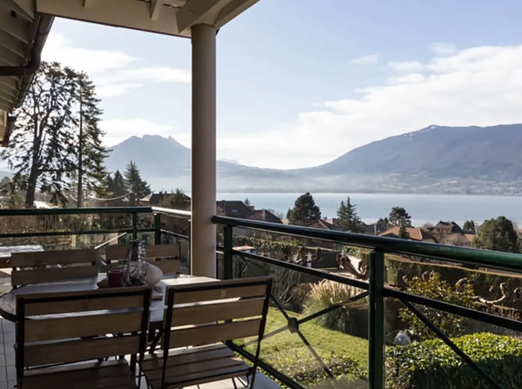 Annecy lac appartement vue panoramique