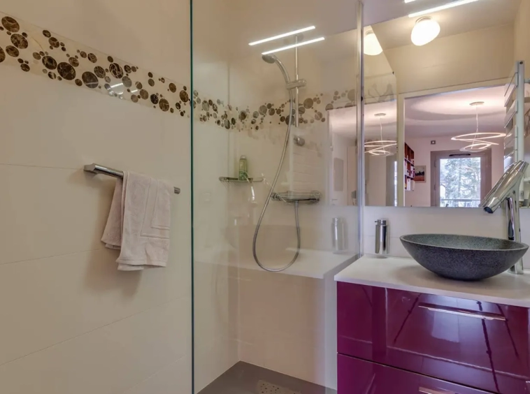 Achat immobilier appartement Menthon-Saint-Bernard salle de bains