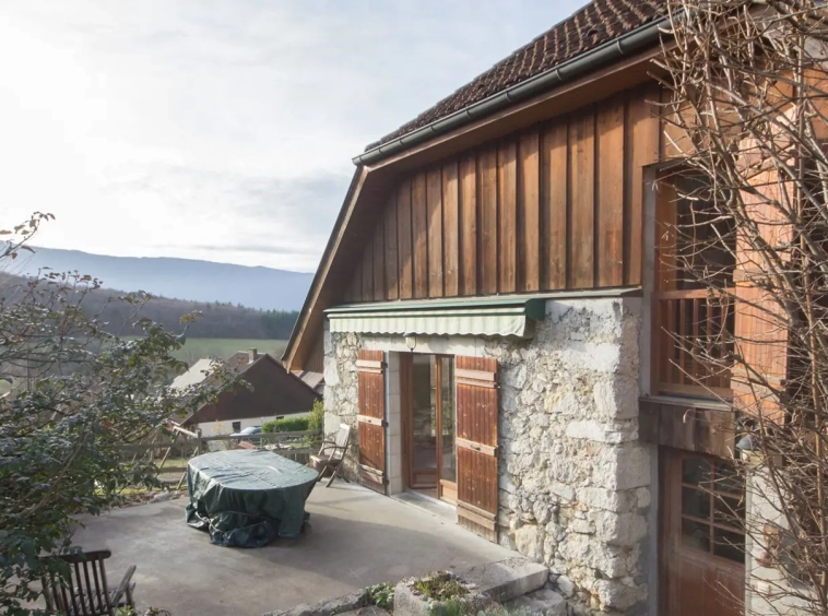 Achat immobilier maison Talloires terrasse