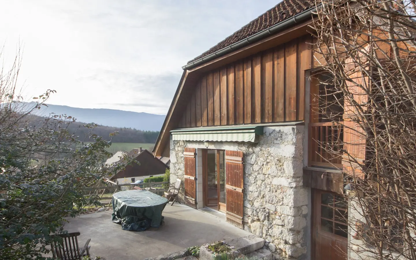 Achat immobilier maison Talloires terrasse