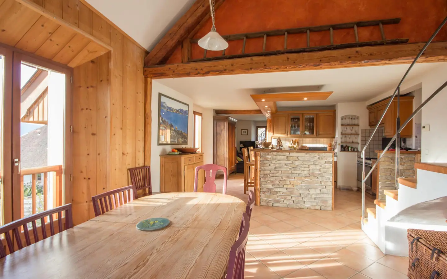 Achat immobilier maison Talloires cuisine ouverte