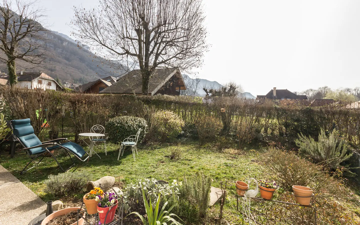 Talloires appartement rez-de-jardin