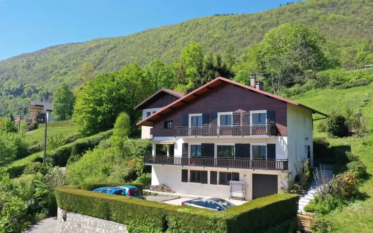 immobilier Sevrier Villa vue lac d'Annecy