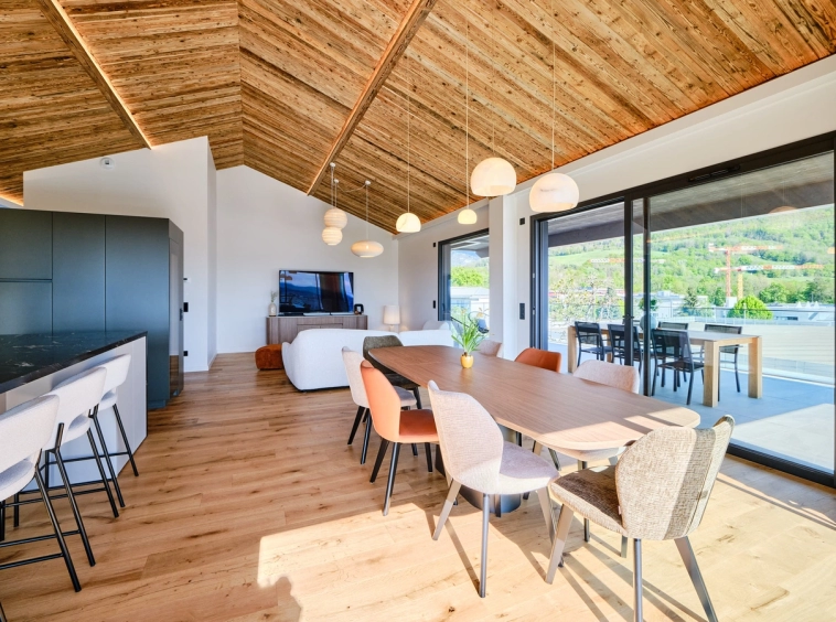 Annecy le Vieux - maison neuve haut de gamme 6 pièces - piscine chauffée