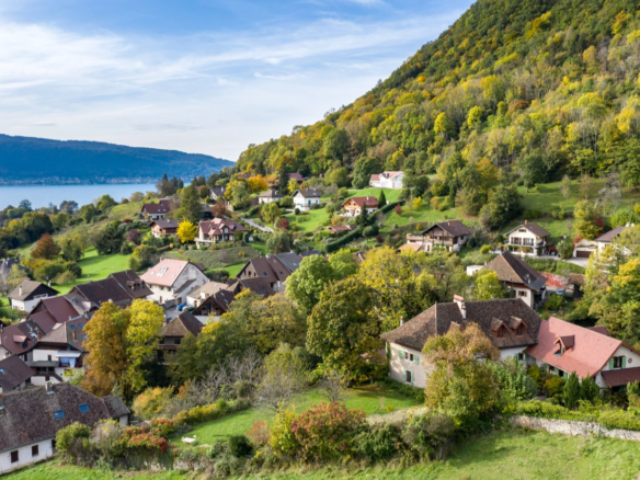 Vue Lac Montagnes