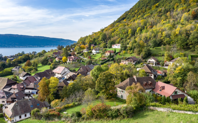 Vue Lac Montagnes