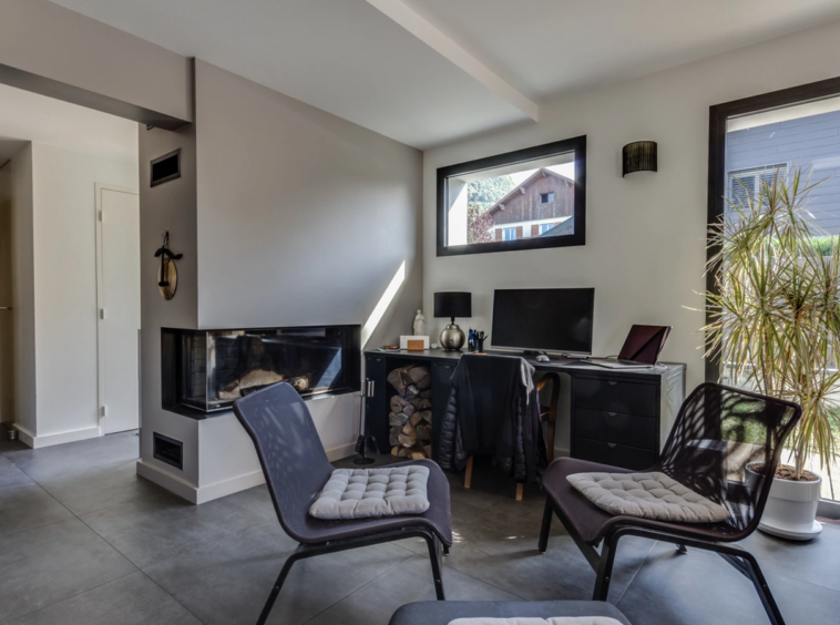 Cheminée salon