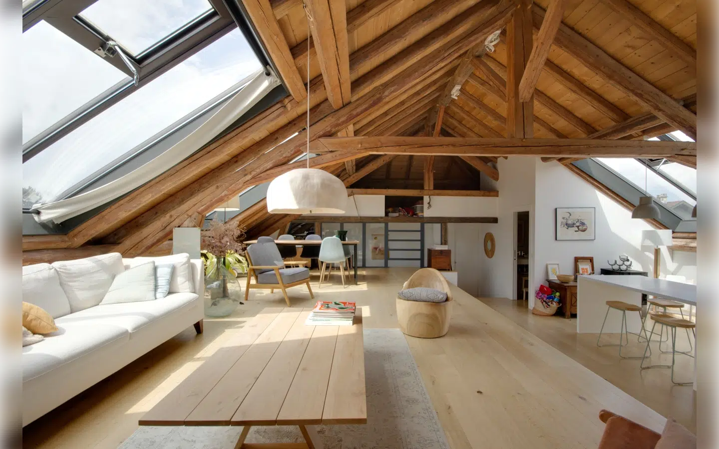 ANNECY LE VIEUX - T5 loft + mezzanine avec terrasse