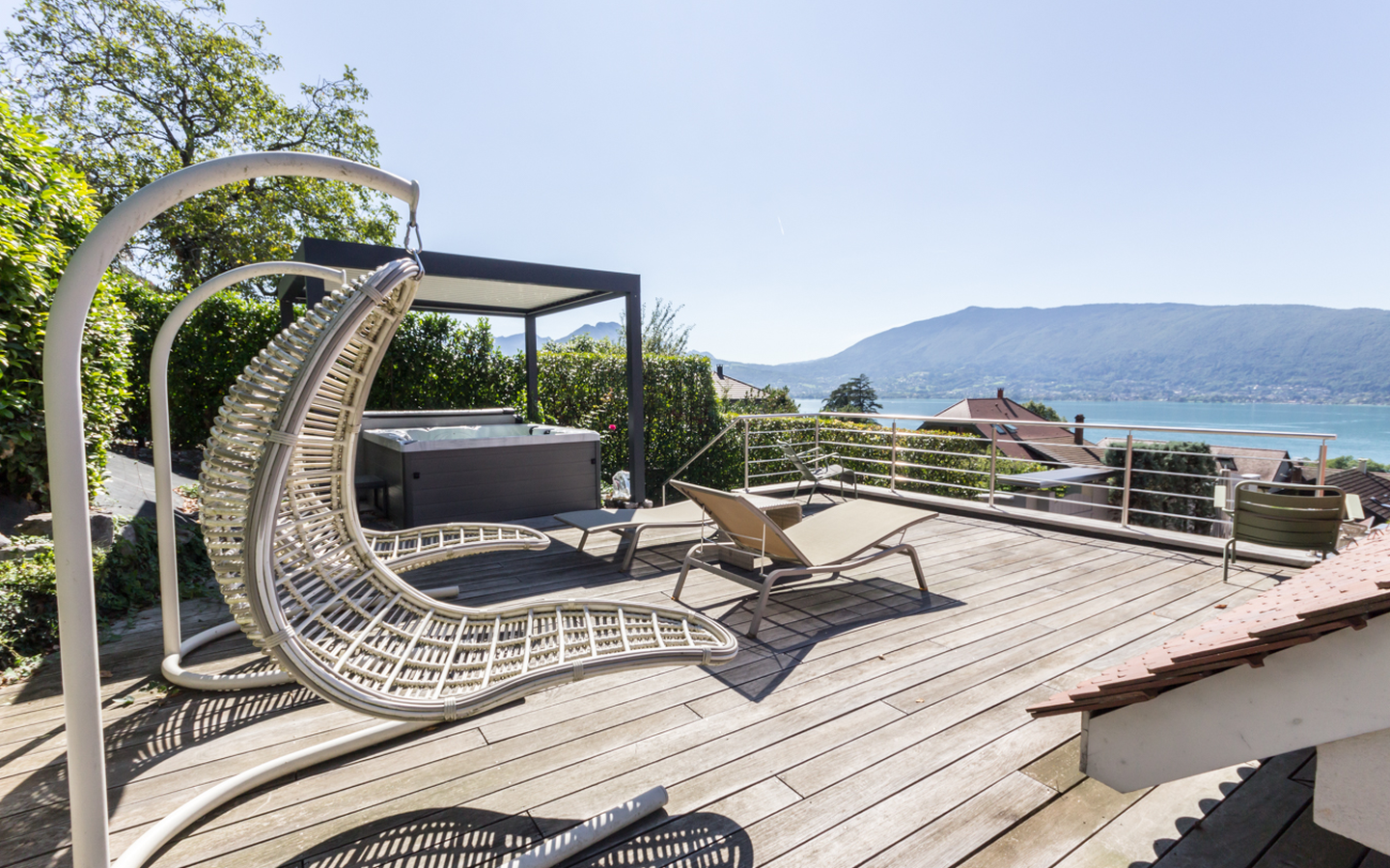 Jacuzzi avec vue