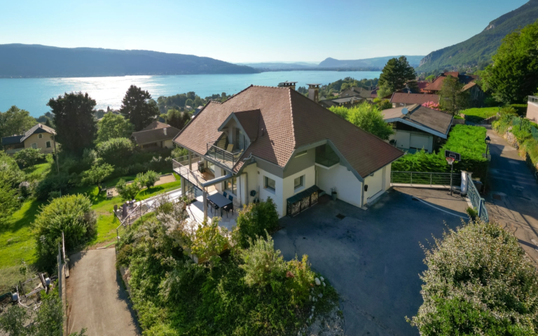 Maison veyrier du lac, vue sur le lac
