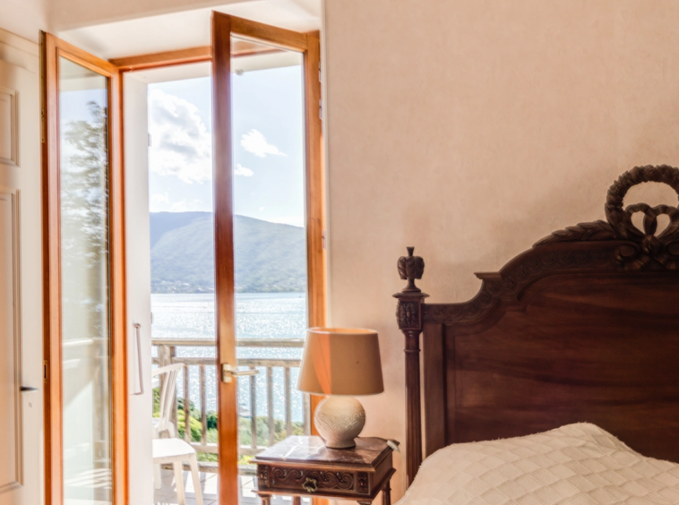 Chambre vue lac