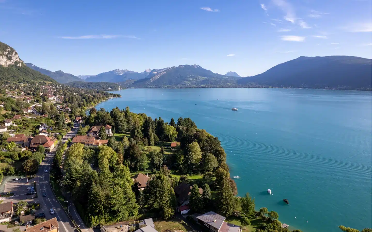 vue lac et proche lac d'Annecy