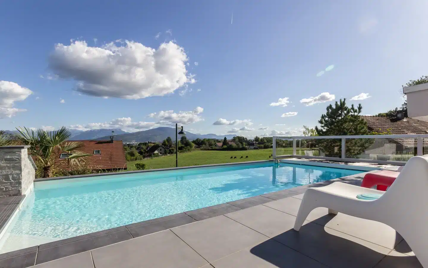 Pringy - Maison ossature bois 4 pièces vue lac et montagnes-4