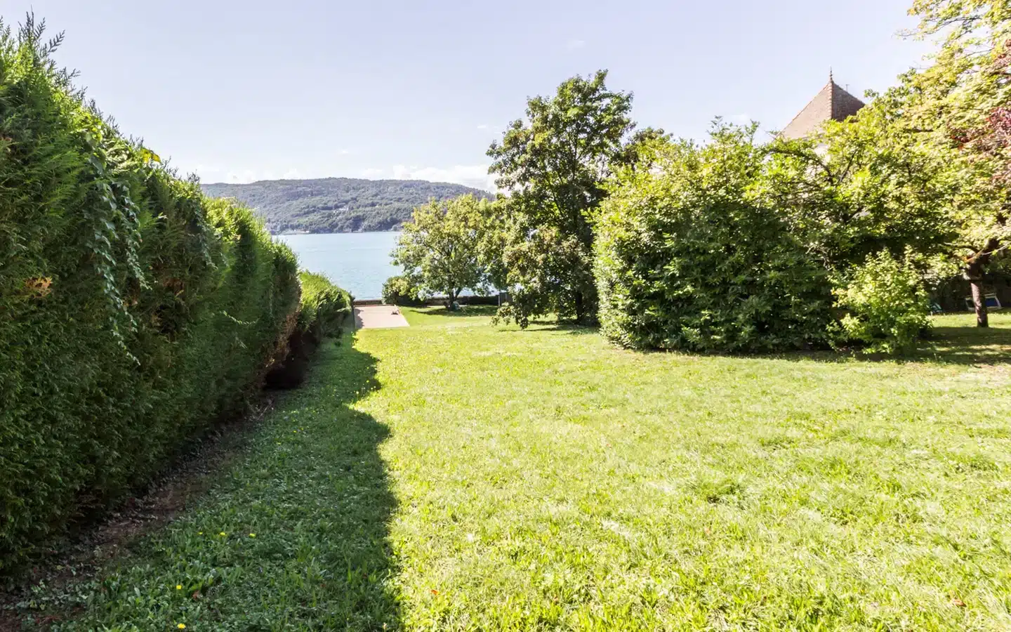 Jardin pied dans l'eau