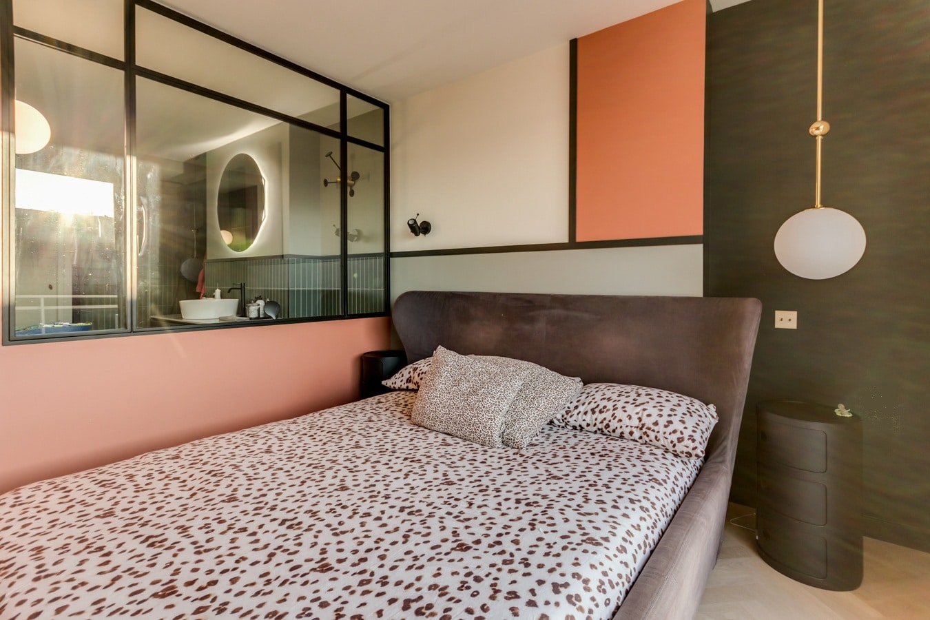 chambre parentale face lac