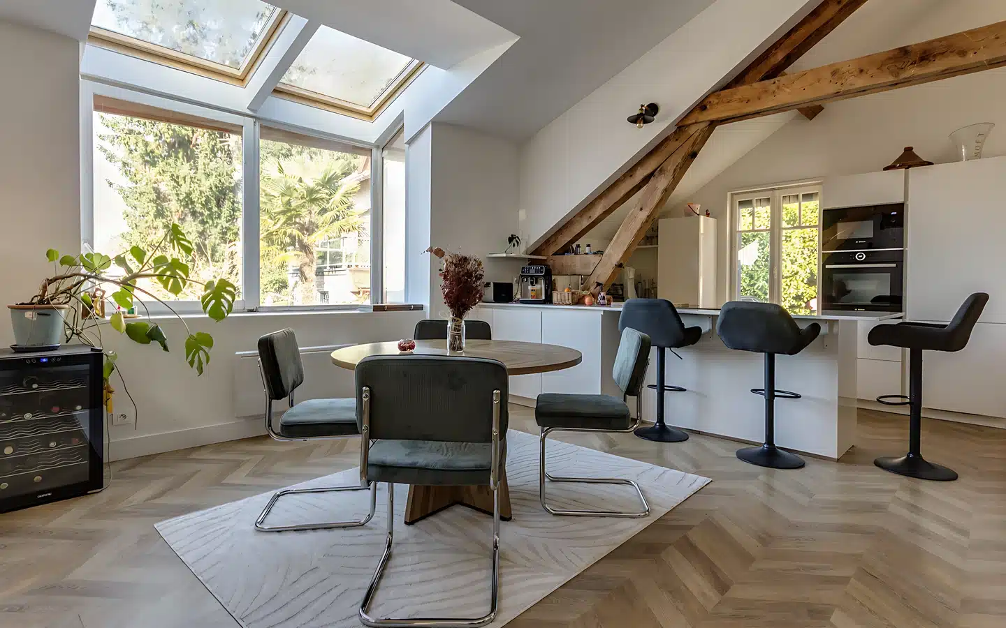 VEYRIER DU LAC - loft 4 pièces vue sur le lac et accès lac rapide-5