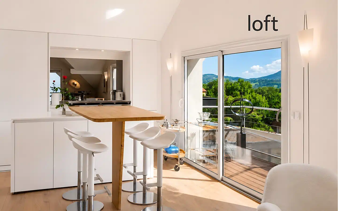 cuisine loft Annecy