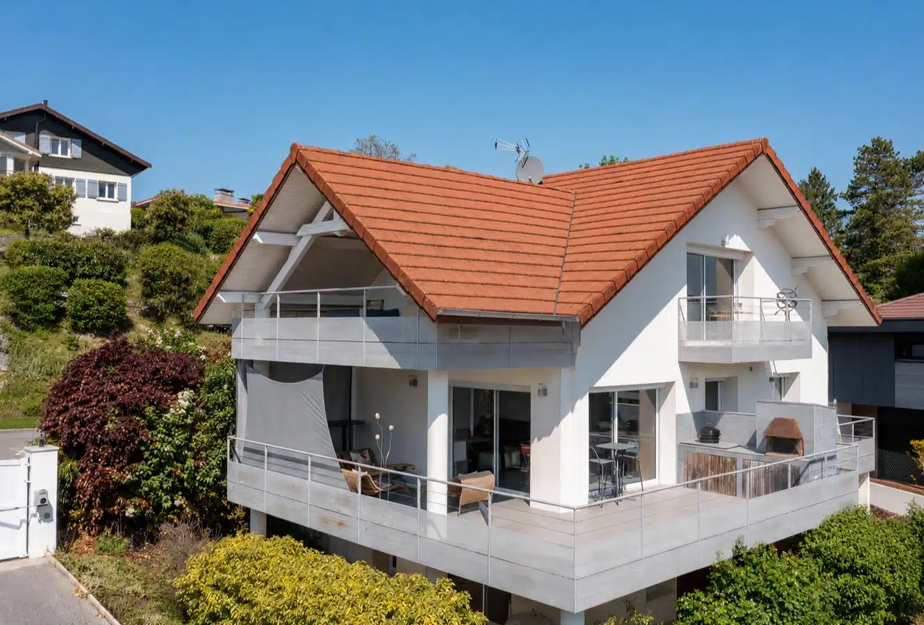 Maison avec vue lac