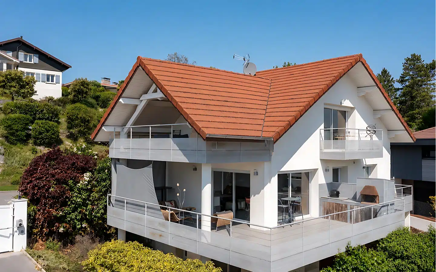 2 appartements dans maison vue lac et montagnes