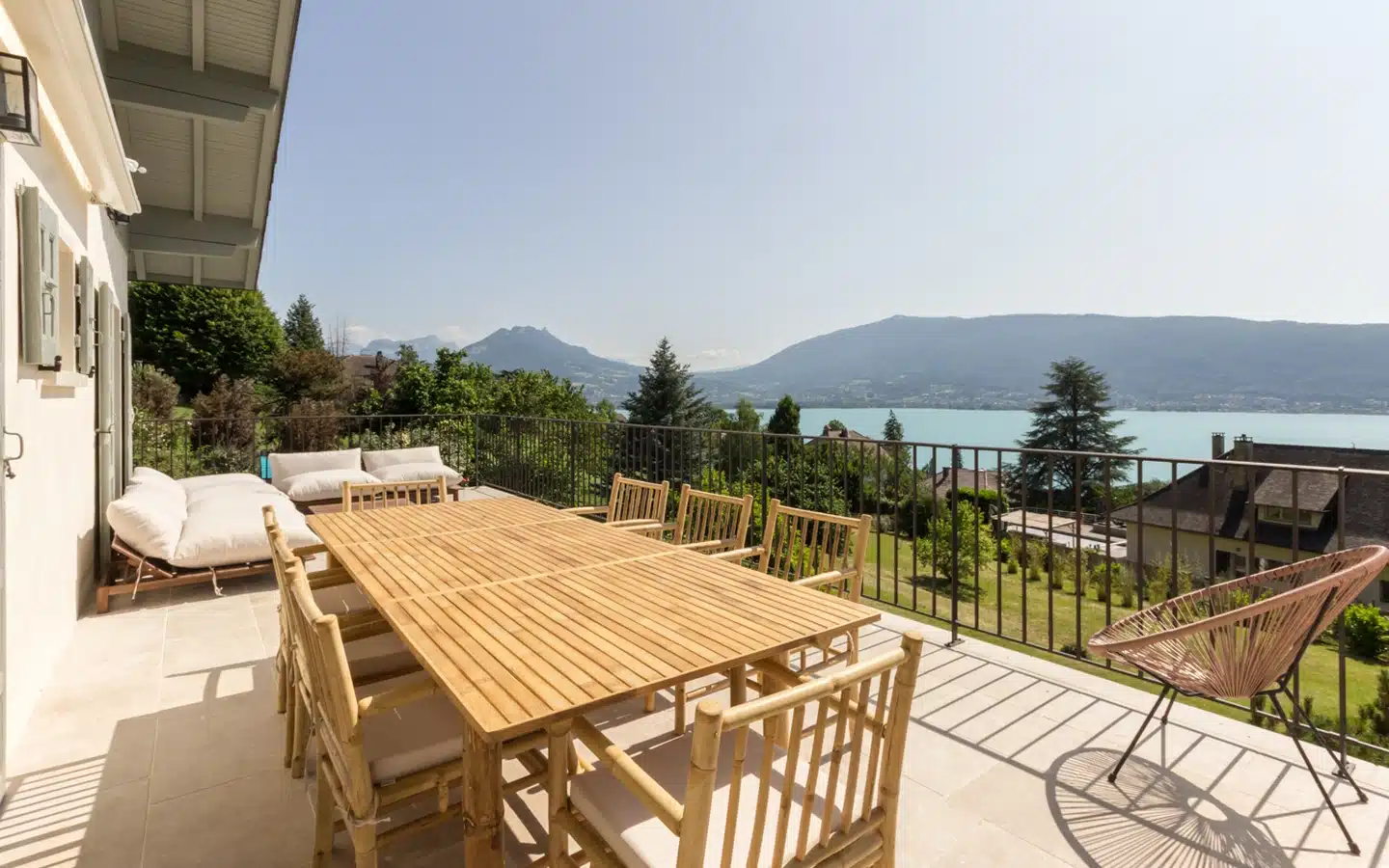 Veyrier du Lac - Maison 9 pièces, piscine chauffée, vue lac panoramique-16